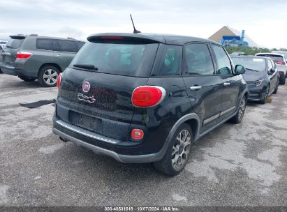 Lot #2992825454 2014 FIAT 500L TREKKING