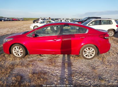 Lot #2994067834 2017 KIA FORTE S