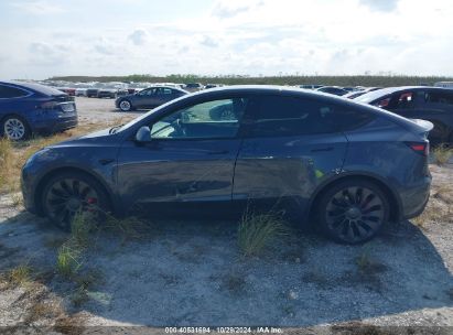 Lot #2992825445 2022 TESLA MODEL Y PERFORMANCE DUAL MOTOR ALL-WHEEL DRIVE