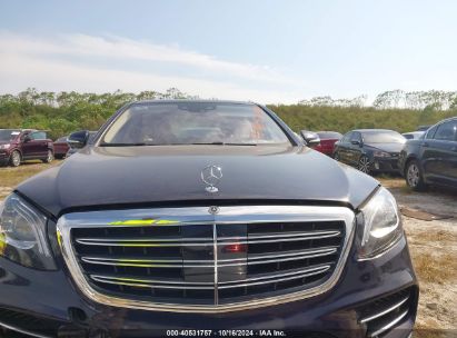 Lot #2992825441 2019 MERCEDES-BENZ S 450 4MATIC