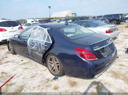 Lot #2992825441 2019 MERCEDES-BENZ S 450 4MATIC