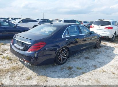 Lot #2992825441 2019 MERCEDES-BENZ S 450 4MATIC