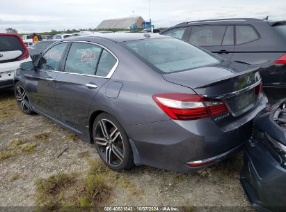 Lot #2992825382 2016 HONDA ACCORD TOURING