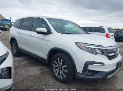 Lot #2996533994 2020 HONDA PILOT 2WD EX-L