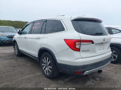 Lot #2996533994 2020 HONDA PILOT 2WD EX-L