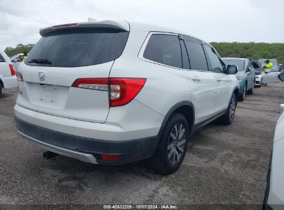 Lot #2996533994 2020 HONDA PILOT 2WD EX-L