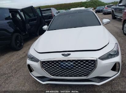 Lot #2992825351 2020 GENESIS G70 2.0T RWD