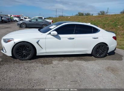 Lot #2992825351 2020 GENESIS G70 2.0T RWD