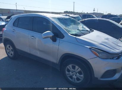 Lot #3035086985 2018 CHEVROLET TRAX LS