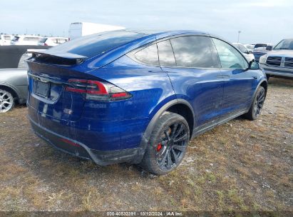 Lot #2992825340 2023 TESLA MODEL X PLAID TRI MOTOR ALL-WHEEL DRIVE