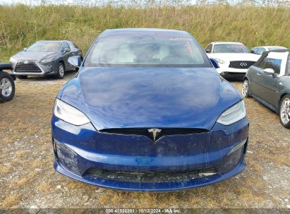 Lot #2992825340 2023 TESLA MODEL X PLAID TRI MOTOR ALL-WHEEL DRIVE