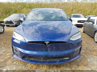 Lot #2992825340 2023 TESLA MODEL X PLAID TRI MOTOR ALL-WHEEL DRIVE