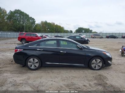 Lot #2996533995 2015 HYUNDAI SONATA HYBRID LIMITED