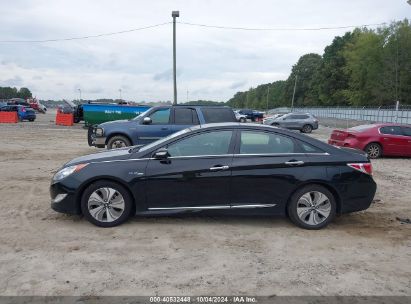 Lot #2996533995 2015 HYUNDAI SONATA HYBRID LIMITED