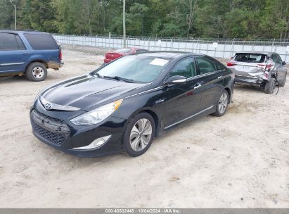 Lot #2996533995 2015 HYUNDAI SONATA HYBRID LIMITED