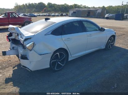 Lot #2986682071 2022 HONDA ACCORD SPORT