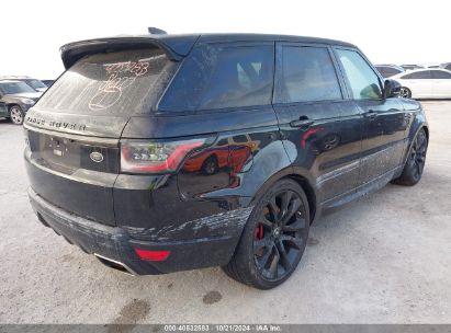 Lot #3051084270 2019 LAND ROVER RANGE ROVER SPORT HST MHEV