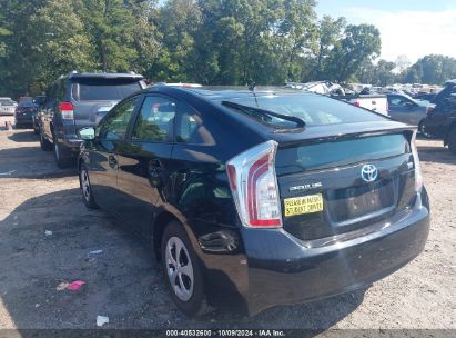 Lot #3005350439 2015 TOYOTA PRIUS ONE