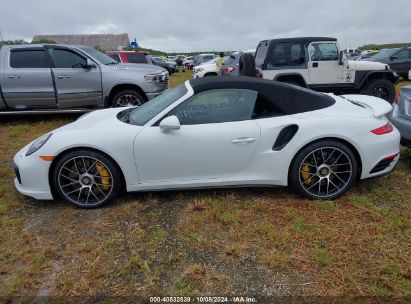 Lot #2992833813 2017 PORSCHE 911 TURBO/TURBO S