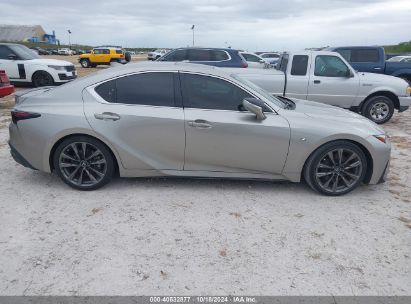 Lot #3037527670 2023 LEXUS IS 350 F SPORT