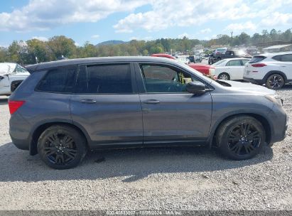 Lot #2992817838 2020 HONDA PASSPORT AWD SPORT