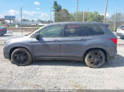 Lot #2992817838 2020 HONDA PASSPORT AWD SPORT