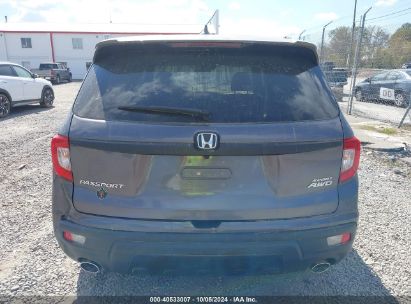 Lot #2992817838 2020 HONDA PASSPORT AWD SPORT