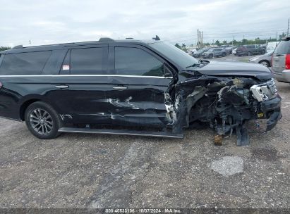 Lot #2996533988 2021 FORD EXPEDITION LIMITED MAX