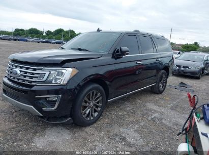 Lot #2996533988 2021 FORD EXPEDITION LIMITED MAX