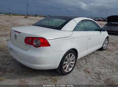 Lot #2995283998 2008 VOLKSWAGEN EOS KOMFORT