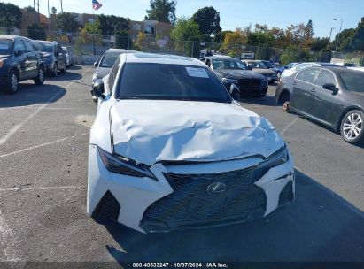 Lot #3006595008 2023 LEXUS IS IS 350 F SPORT