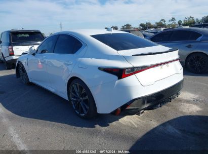 Lot #3006595008 2023 LEXUS IS IS 350 F SPORT