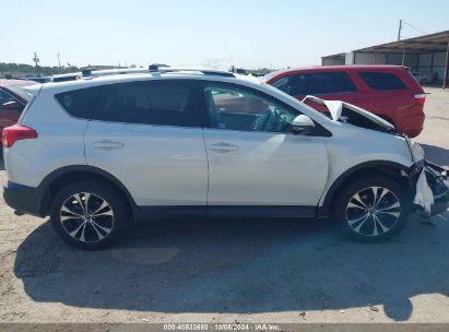 Lot #3035086976 2015 TOYOTA RAV4 LIMITED