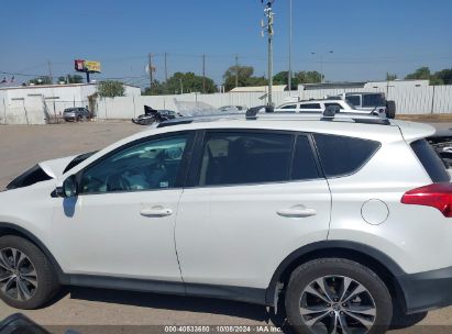 Lot #3035086976 2015 TOYOTA RAV4 LIMITED