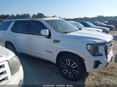 Lot #2992833814 2021 GMC YUKON 4WD AT4