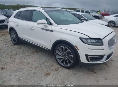 Lot #2995299773 2020 LINCOLN NAUTILUS RESERVE