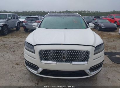 Lot #2995299773 2020 LINCOLN NAUTILUS RESERVE