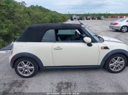 Lot #2995283970 2015 MINI CONVERTIBLE COOPER