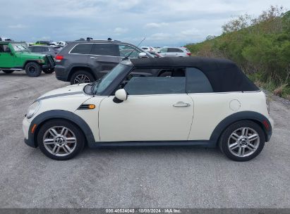 Lot #2995283970 2015 MINI CONVERTIBLE COOPER