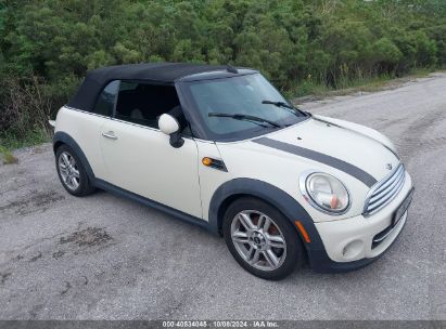 Lot #2995283970 2015 MINI CONVERTIBLE COOPER