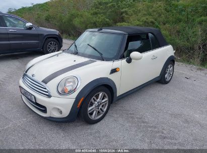 Lot #2995283970 2015 MINI CONVERTIBLE COOPER