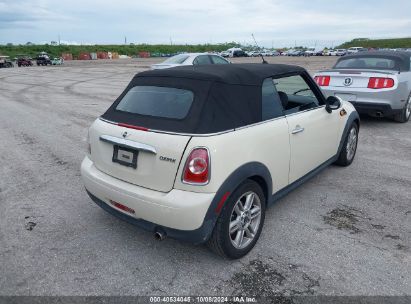 Lot #2995283970 2015 MINI CONVERTIBLE COOPER