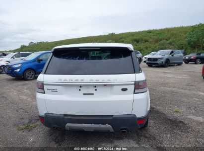 Lot #2995299778 2014 LAND ROVER RANGE ROVER SPORT 3.0L V6 SUPERCHARGED HSE