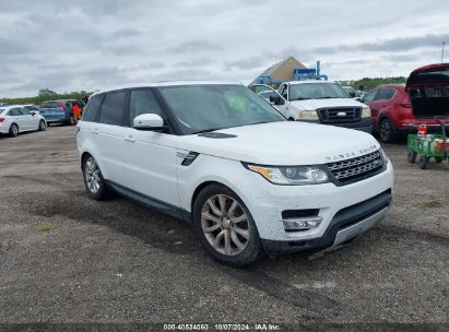 Lot #2995299778 2014 LAND ROVER RANGE ROVER SPORT 3.0L V6 SUPERCHARGED HSE