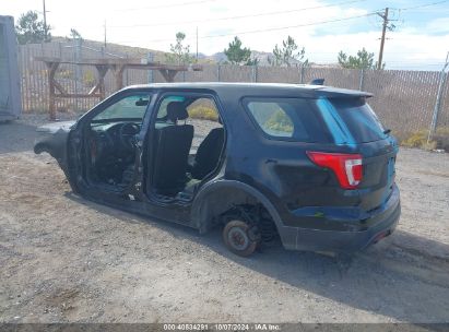 Lot #2992821002 2017 FORD UTILITY POLICE INTERCEPTOR