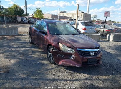 Lot #3034053751 2011 HONDA ACCORD 2.4 LX-P