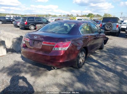 Lot #3034053751 2011 HONDA ACCORD 2.4 LX-P