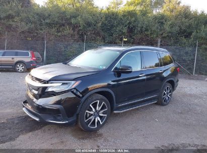 Lot #2989127141 2021 HONDA PILOT AWD TOURING 8 PASSENGER