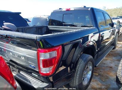 Lot #2992825225 2022 FORD F-150 PLATINUM