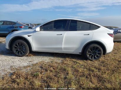 Lot #3000300674 2020 TESLA MODEL Y LONG RANGE DUAL MOTOR ALL-WHEEL DRIVE